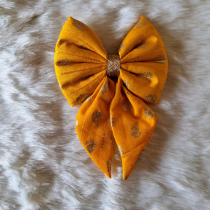 Yellow Festive Bow Tie